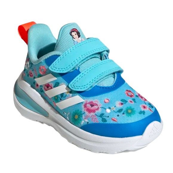 Adidas X Disney Sneakers Snow White Fortarun Floral Shoes Little Girl Toddler - Picture 11 of 11